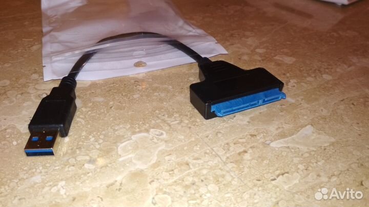 Адаптер SATA III USB 3.0 кабель