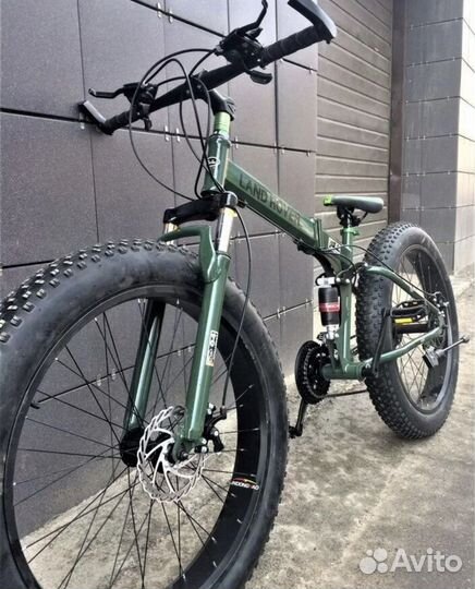 Велосипед складной фетбайк