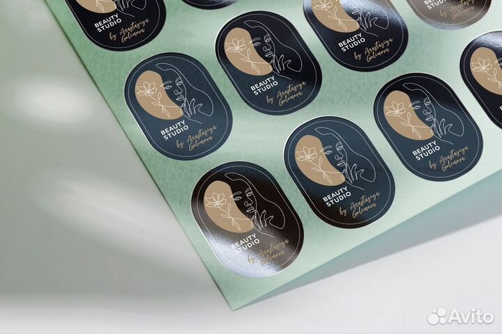 Стикеры с плоттерной резкой по дизайну Санкт Петер