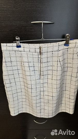 Юбка кожанная размер 44