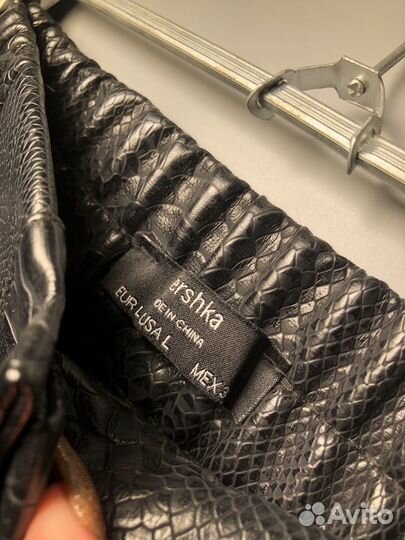 Юбка кожзам