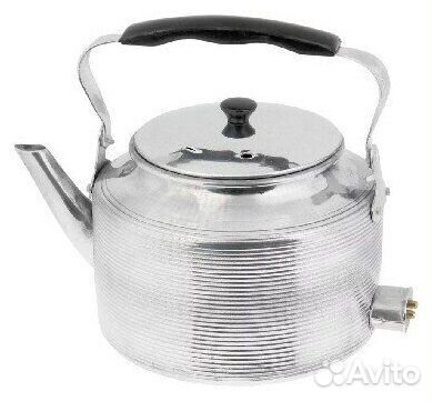 Чайник электрический алюм. полированный 4л; 32029