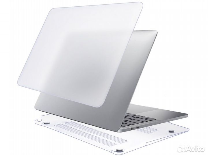 Накладка HardCase для Apple MacBook полупрозрачная
