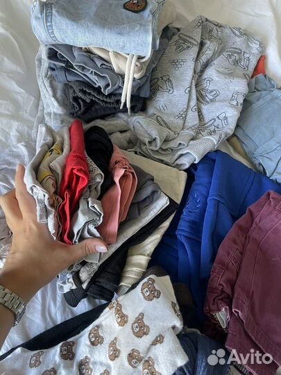 Детские вещи пакетом для мальчика 86 92