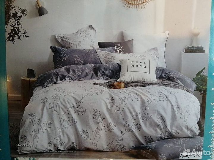 2сп комплект постельного белья с евро простынью