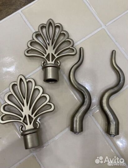 Наконечник для карниза новый