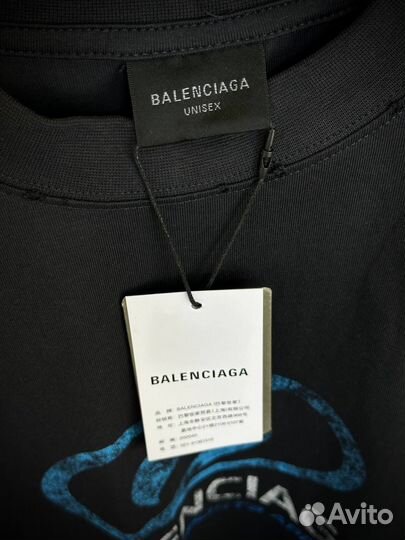 Футболка оверсайз мужская balenciaga kai angel