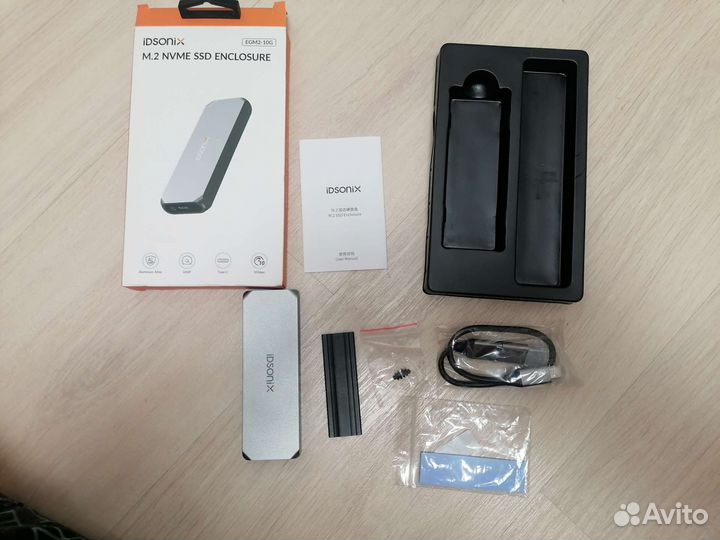 Внешний корпус/бокс для SSD M.2 NVMe