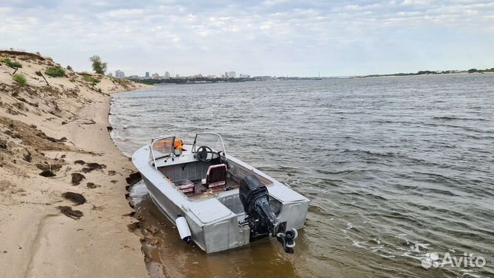 Прогресс 2м, mercury 30, прицеп