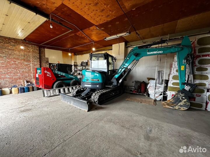Услуги минипогрузчика Bobcat Аренда Мини погрузчик