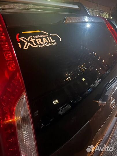 Наклейки x-trail club / клубная наклейка x-trail