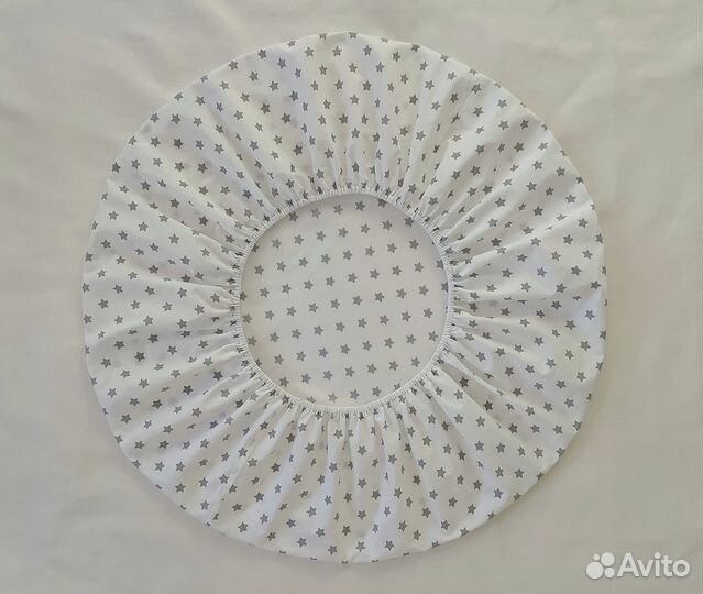 Круглая простыня на резинке