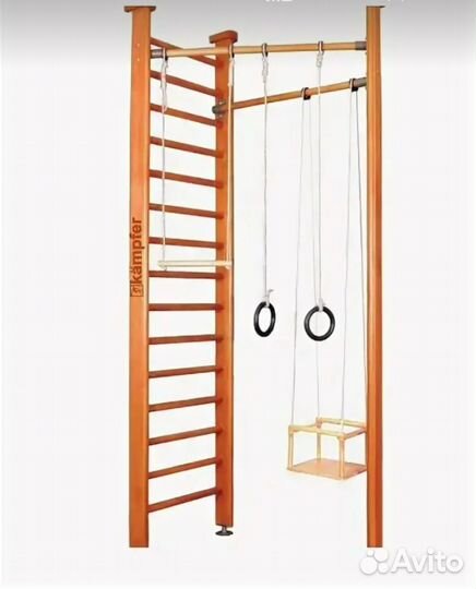 Шведская стенка детская (деревянная)