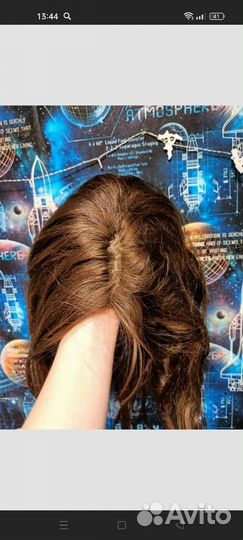 Парик детский натуральный волос на 4-6 лет