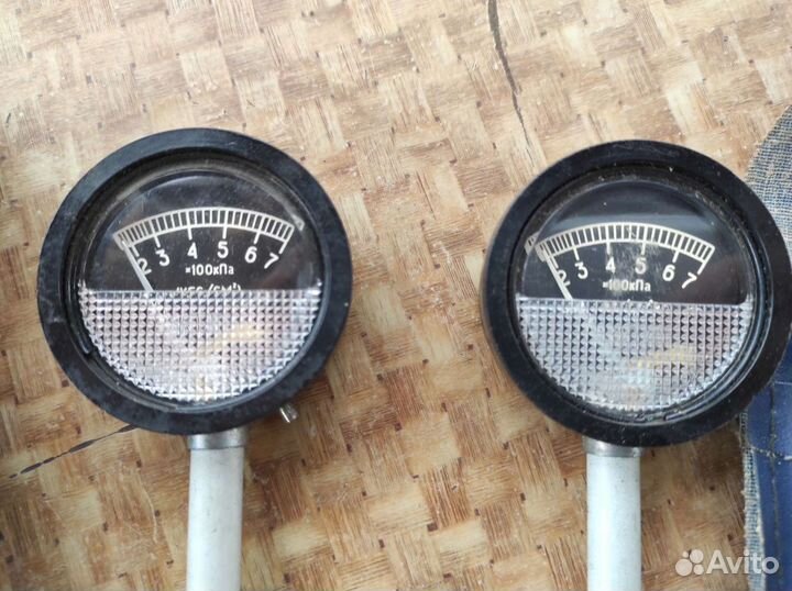 Манометр для грузовых автомобилей СССР