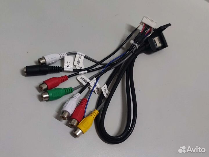 Разъём аудио/видео+Sim 4G для магнитол Android