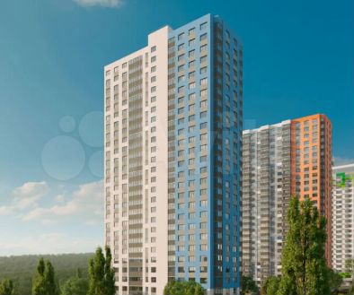 Квартира-студия, 25,1 м², 26/26 эт.