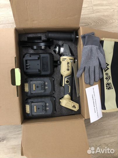 Болгарка Аккумуляторная 125мм