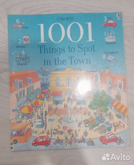 Книга на английском Usborne 1001 things to spot