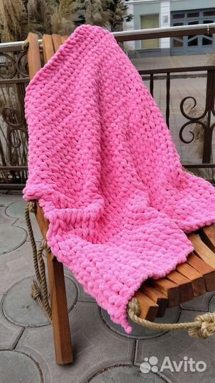 Детский плед в кроватку