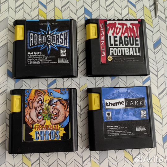 Кастомные картриджи на sega