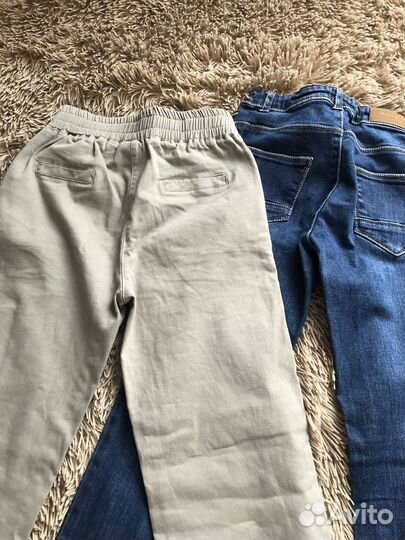 Джинсы и брюки для девочки 140 р