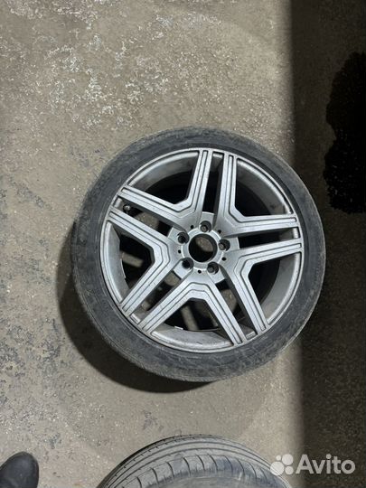 Литые диски r18 5x114 3 с резиной