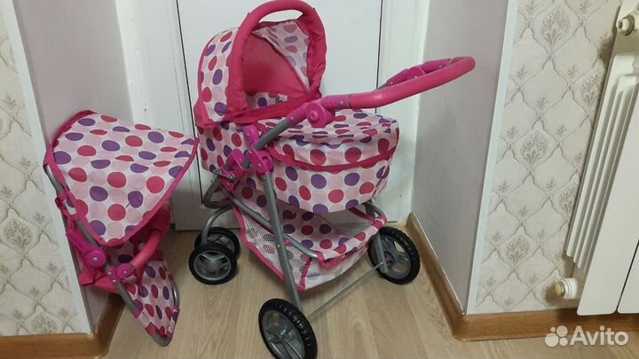 Коляска для кукол 2 в 1