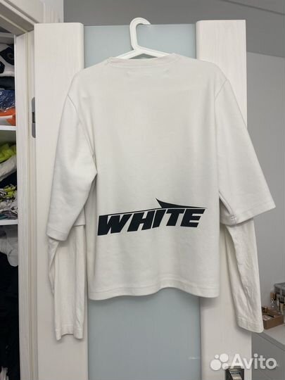 Лонгслив off white оригинал