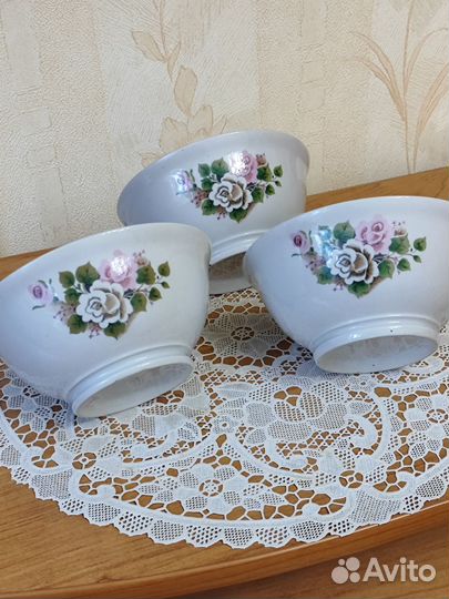 Тарелка глубокая салатник кесе СССР