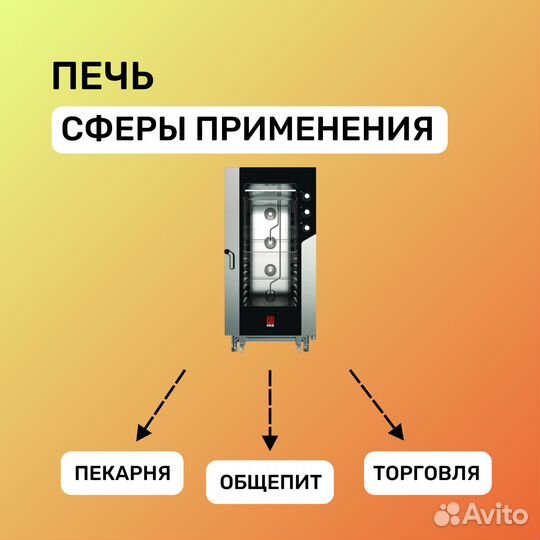 Печь конвекционная tecnoeka MKF 1664 S