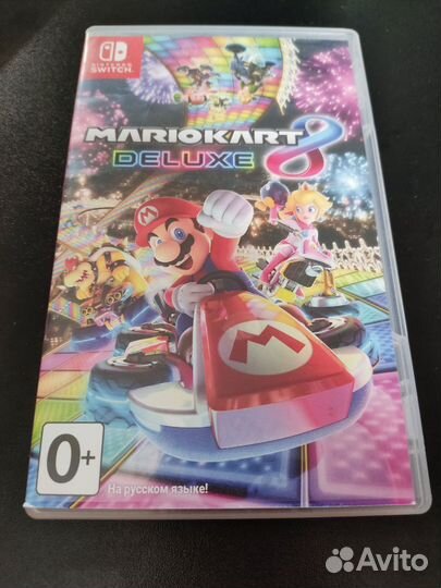 Mario kart 8 deluxe в хорошем состоянии