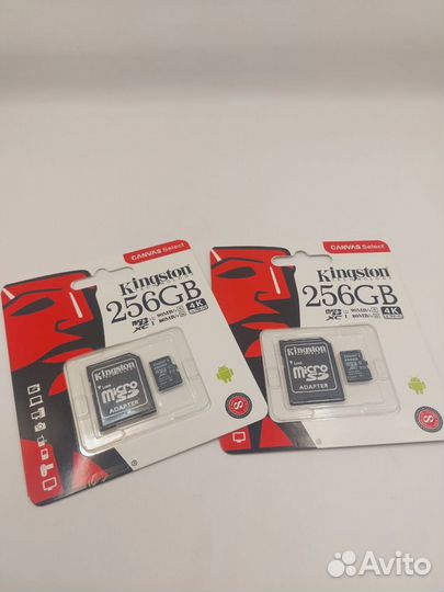Карта памяти MicroSD 256-GB
