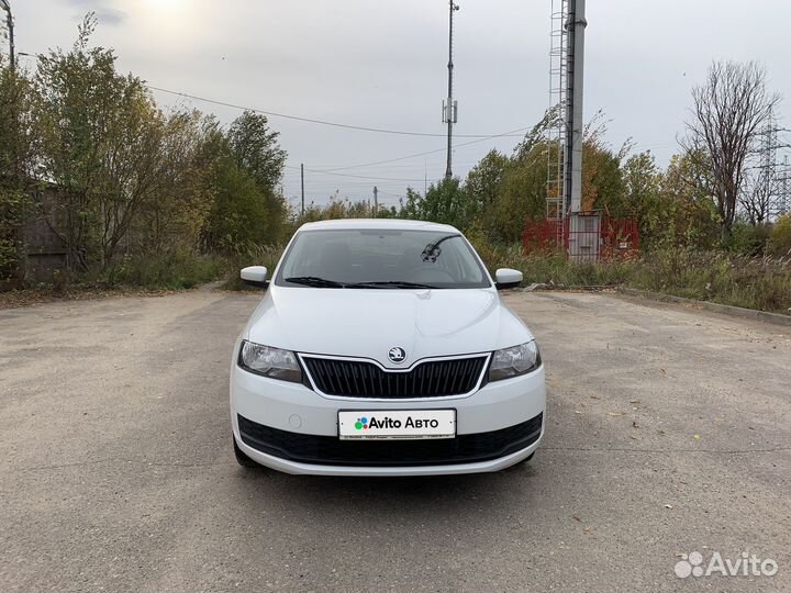 Skoda Rapid 1.6 МТ, 2019, 81 000 км