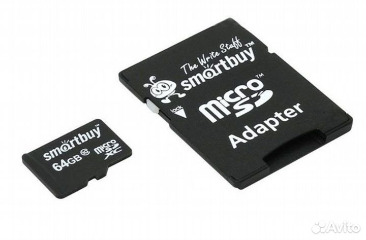 Карта памяти micro SD 64gb Class 10