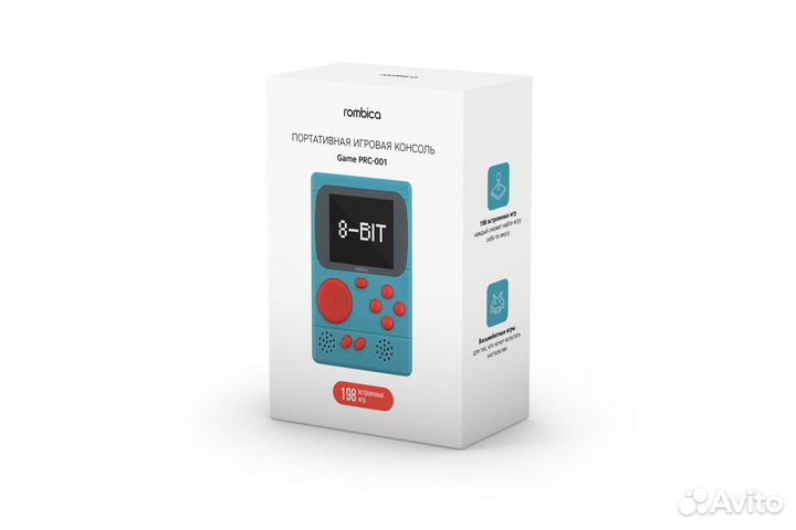 Игровая приставка новая Rombica Game PRC001(бек18)
