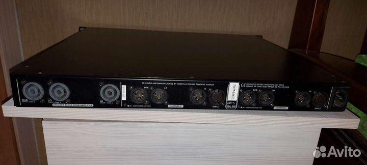 Yorkville TX3P процессор