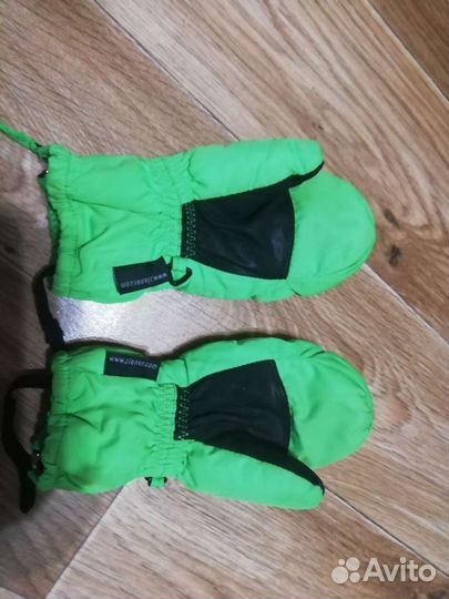 Варежки детские непромокаемые теплые