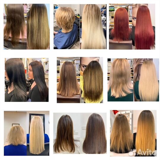 Модель на наращивание волос