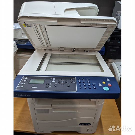 Мфу Xerox WorkCentre 3325 пробег 64257, картридж е