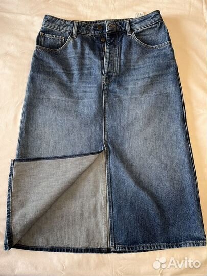 Джинсовая юбка Massimo dutti, 46-48 (EUR 42)