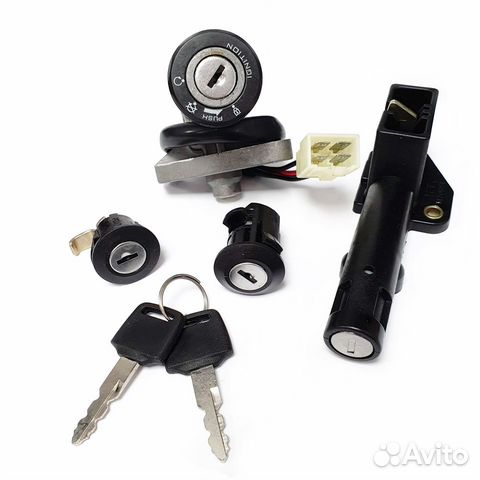 Замок зажигания к-т Suzuki lets (4-х контактн.)