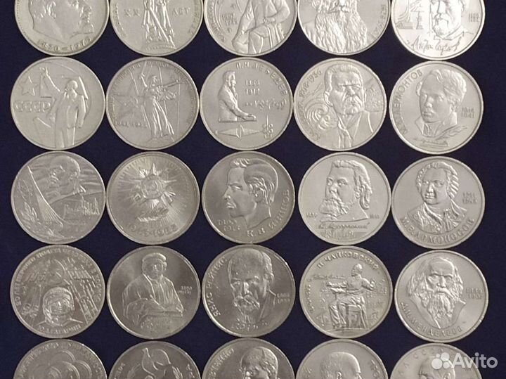 Юбилейные рубли СССР
