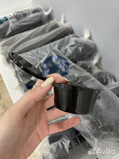 Соусник контейнер 50 мл пластиковый с крышкой