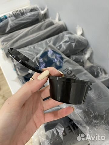 Соусник контейнер 50 мл пластиковый с крышкой