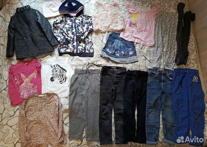 Для девочки Толстовки 3 шт, джинсы 4 шт,платья 5шт