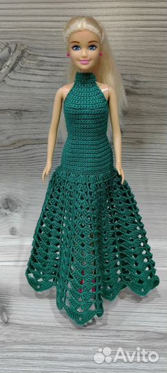 Вязаная одежда для барби