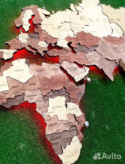 Декоративная карта России