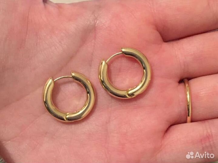 Серьги Конго Трансформеры Сердце