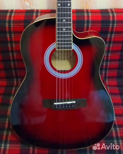 Гитара Акустическая Новая+Тёплый Чехол
